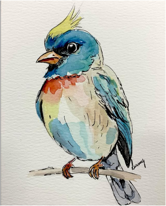 ilustração passaro